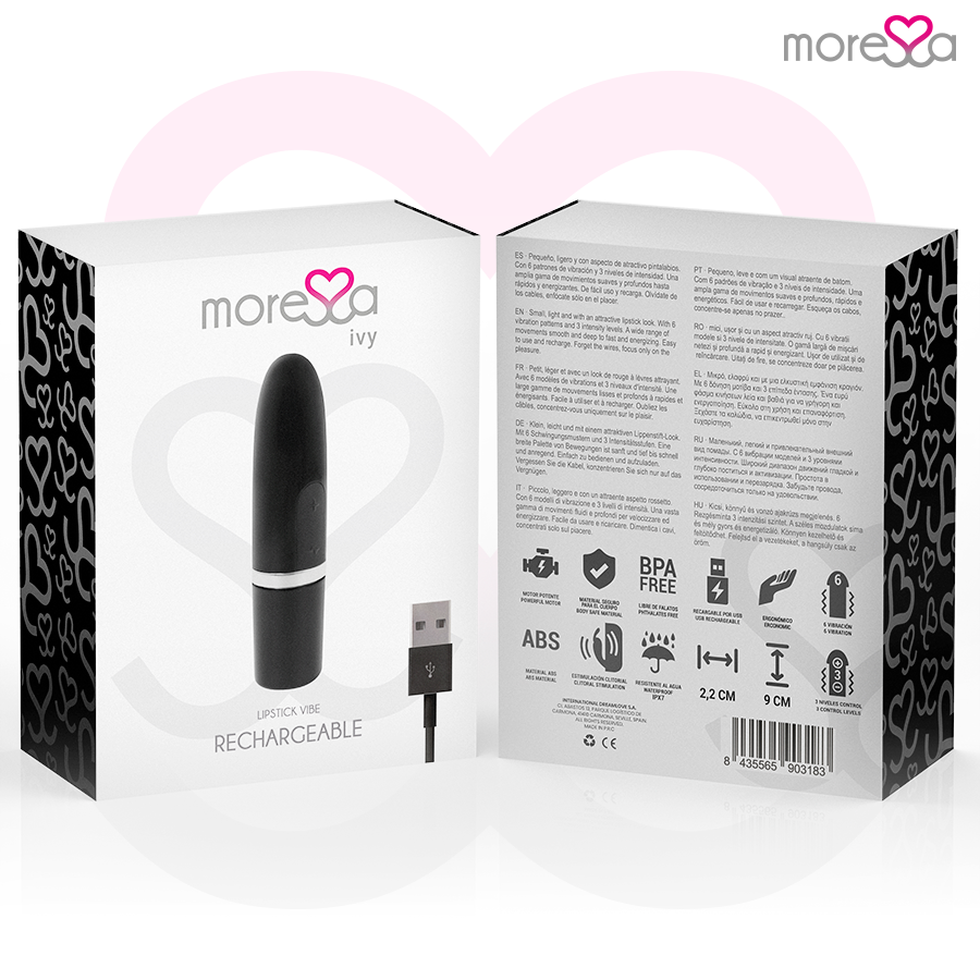 Ivy, vibromasseur discret de voyage — MORESSA
