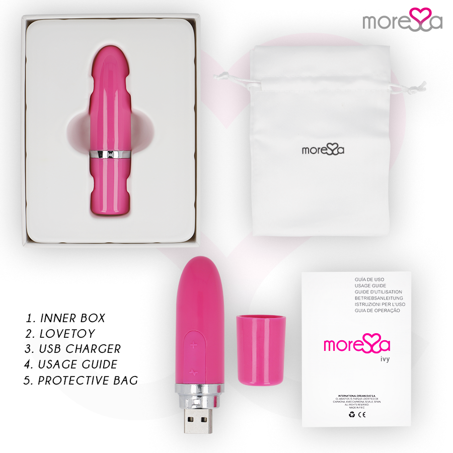 Vibromasseur de voyage discret — MORESSA