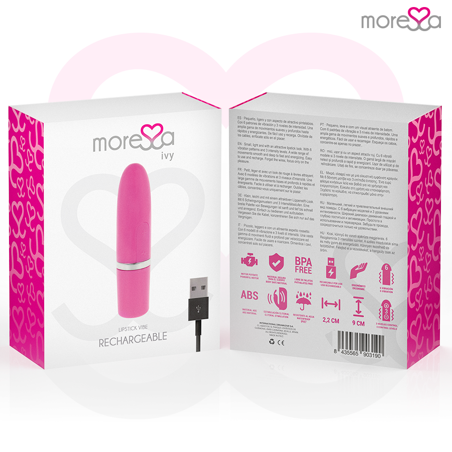 Vibromasseur de voyage discret — MORESSA