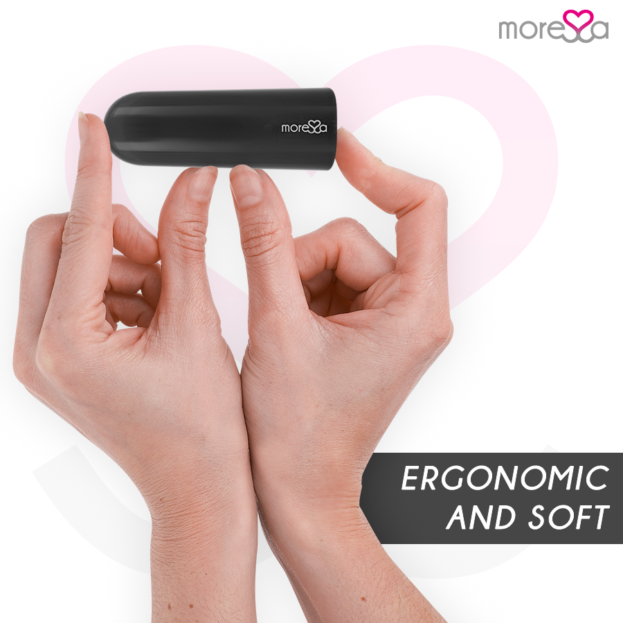 Nix, vibromasseur télécommandé noir — MORESSA
