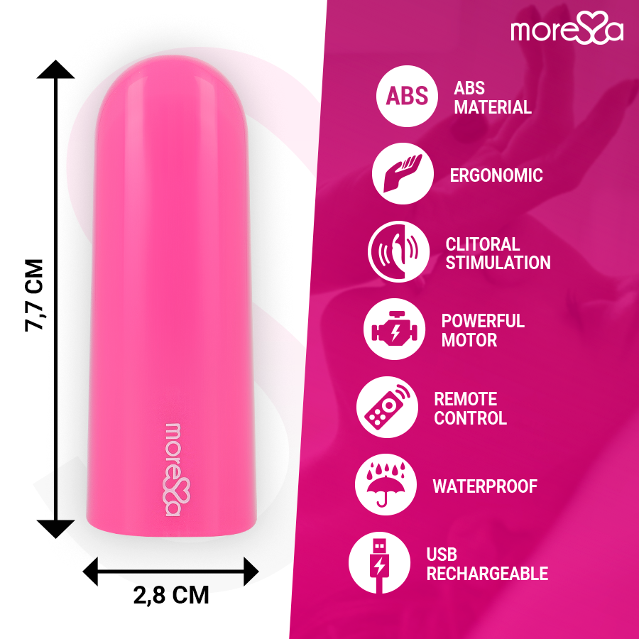 Vibromasseur télécommandé Nix — MORESSA