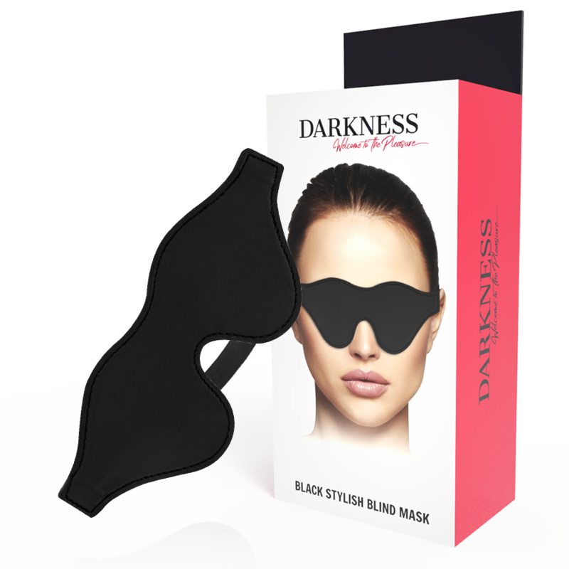 Masque noir de luxe — DARKNESS BONDAGE