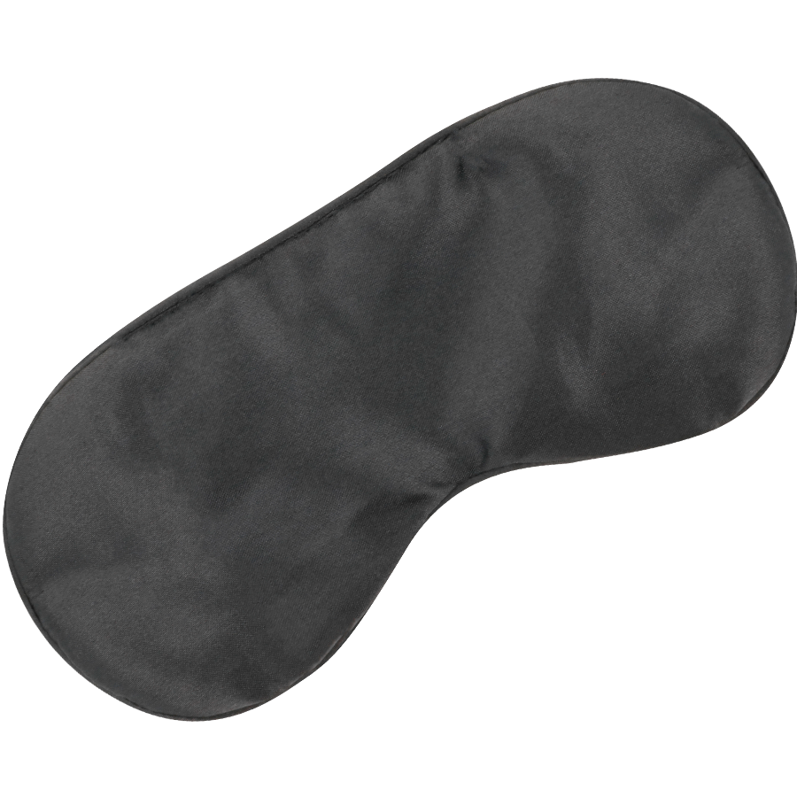 Masque noir satiné pour les sens — DARKNESS BONDAGE