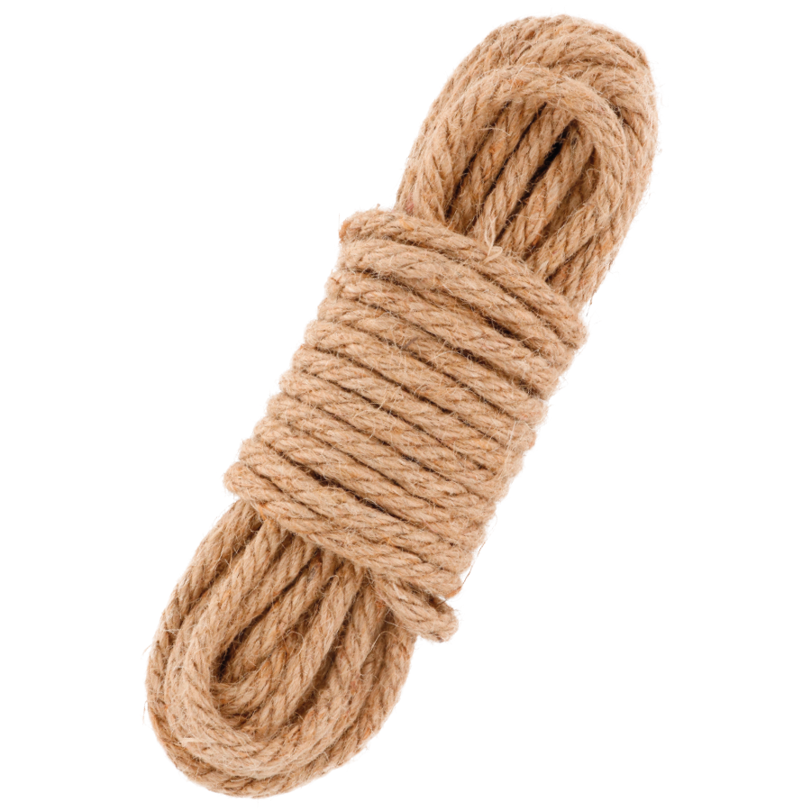 Corde de bondage japonaise en jute 5 mètres — DARKNESS BONDAGE