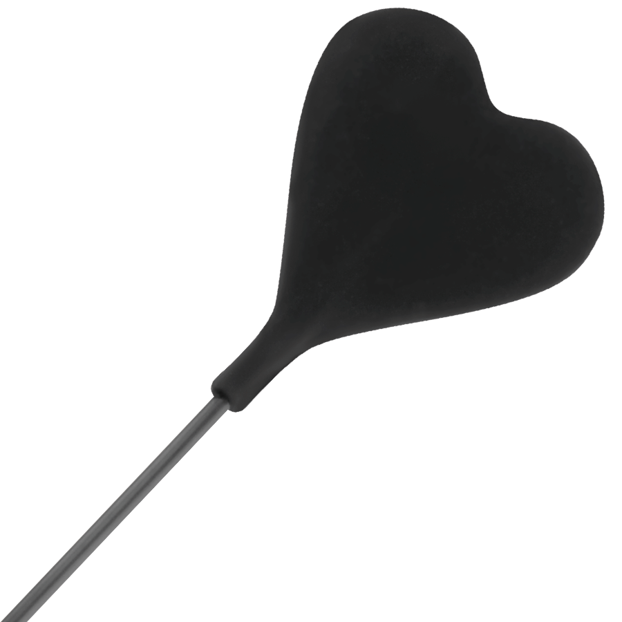 Fouet à plumes double usage noir 40 cm — DARKNESS SENSATIONS
