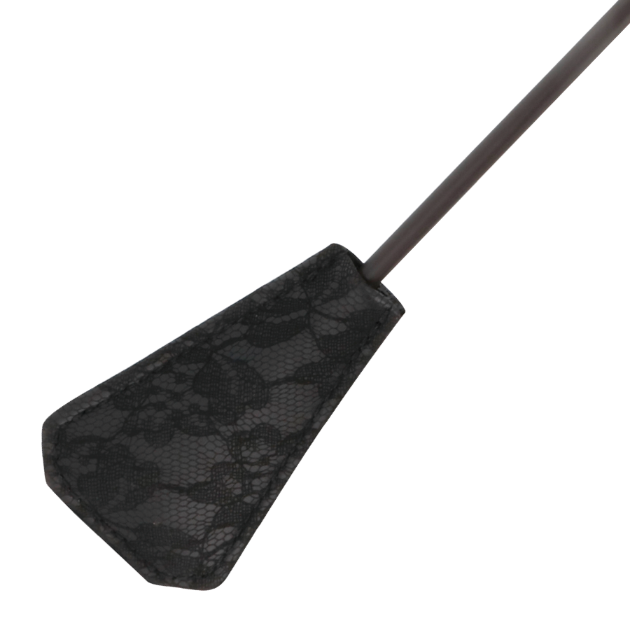 Fouet plume d'amour noir double face 56 cm — DARKNESS SENSATIONS