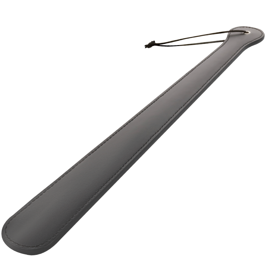 Pagaie fétichiste noire 48 cm — DARKNESS SENSATIONS