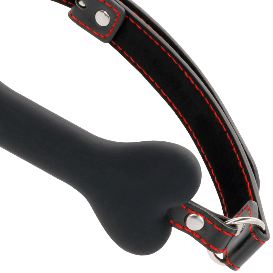 Bâillon ajustable en silicone — DARKNESS BONDAGE
