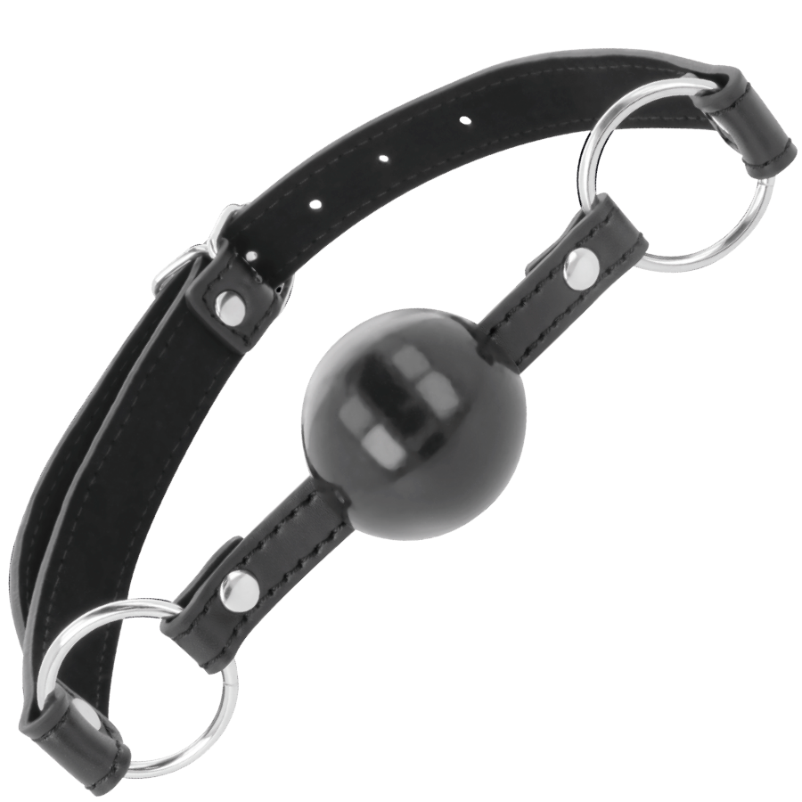 Bâillon boule noire — DARKNESS BONDAGE