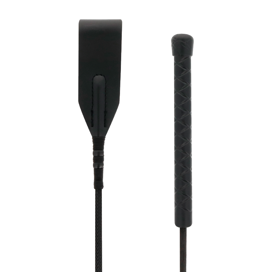 Cravache en cuir 45 cm — DARKNESS SENSATIONS