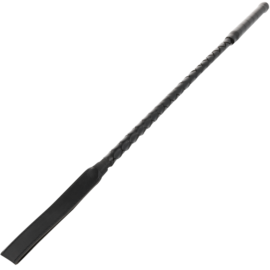 Fouet BDSM fétichiste noir 70 cm — DARKNESS SENSATIONS