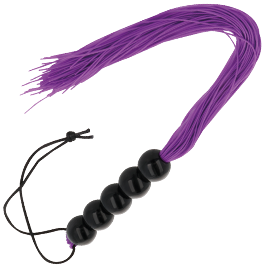 Fouet de bondage lilas élégant — DARKNESS SENSATIONS