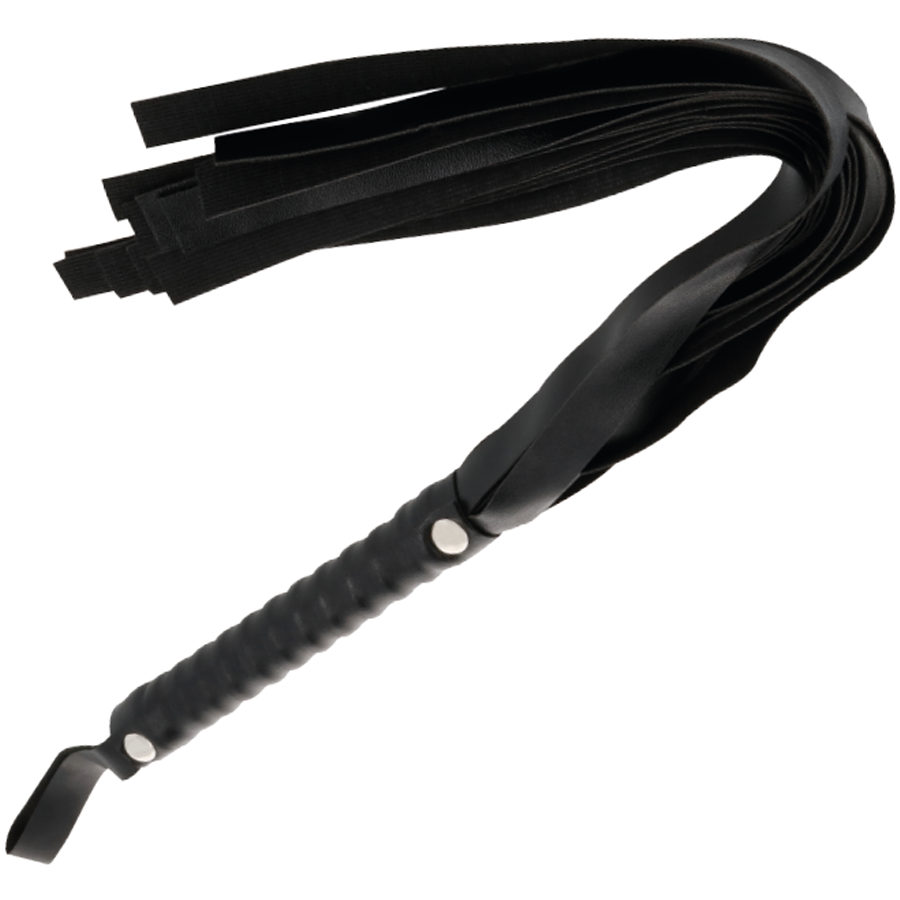 Fouet de bondage noir 51 cm — DARKNESS SENSATIONS
