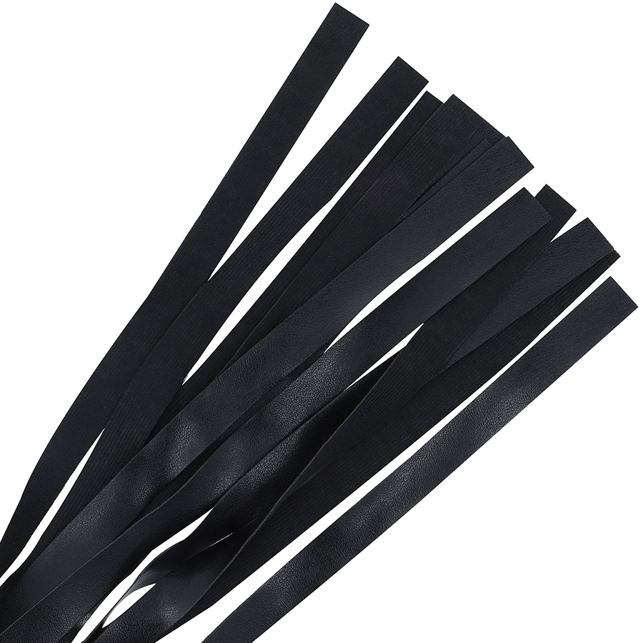 Fouet de bondage noir 51 cm — DARKNESS SENSATIONS
