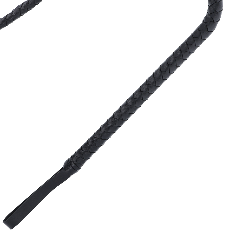 Fouet de bondage noir 210 cm — DARKNESS SENSATIONS