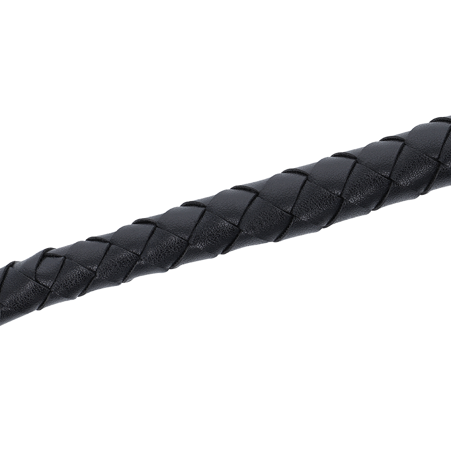 Fouet de bondage noir 210 cm — DARKNESS SENSATIONS