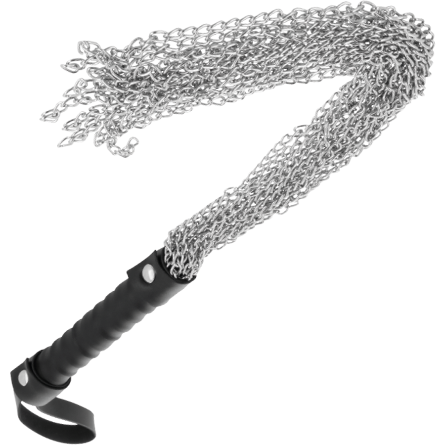 Fouet de bondage en métal élégant — DARKNESS SENSATIONS