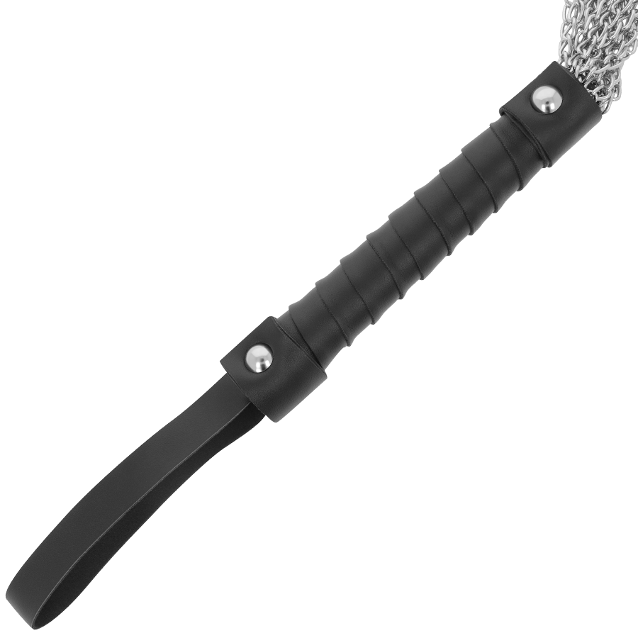 Fouet de bondage en métal élégant — DARKNESS SENSATIONS