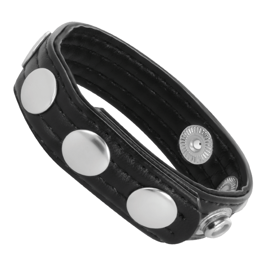 Anneau d'érection en cuir réglable — DARKNESS SENSATIONS