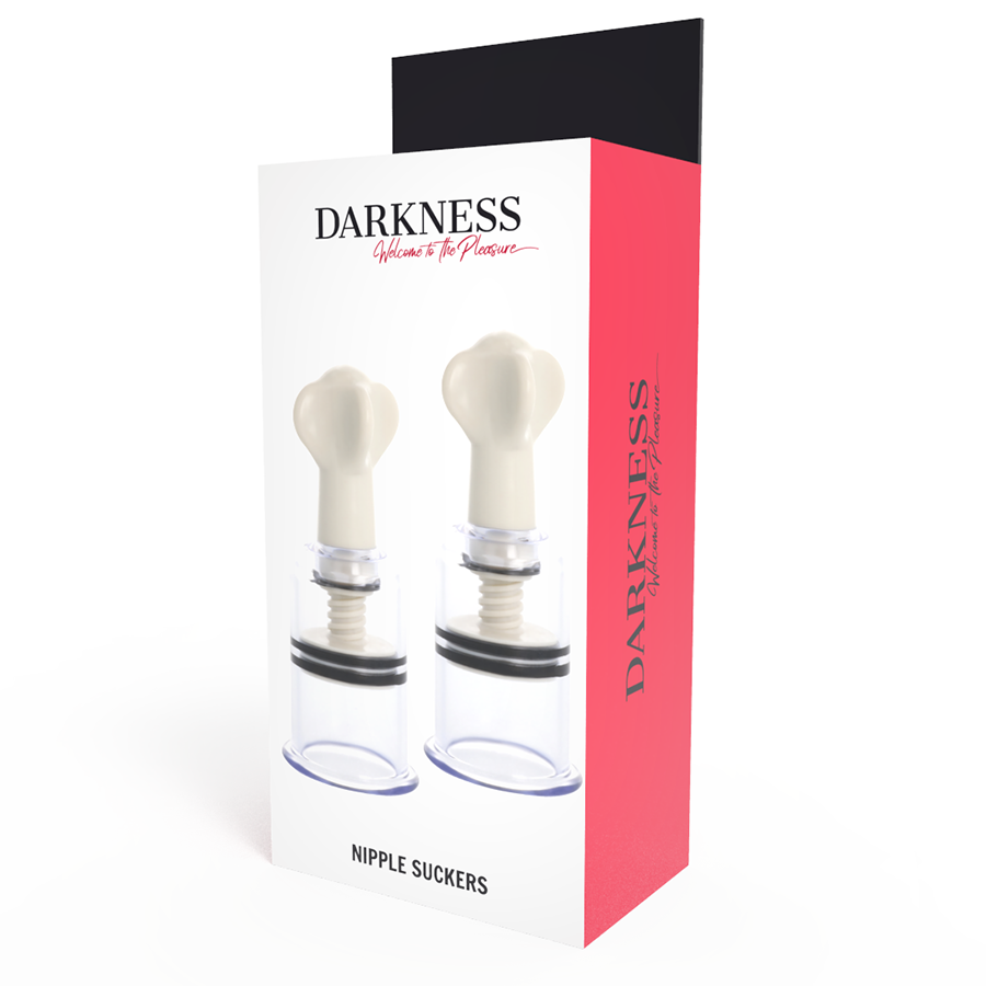 Aspirateur de tétons transparent 3,1 cm — DARKNESS SENSATIONS