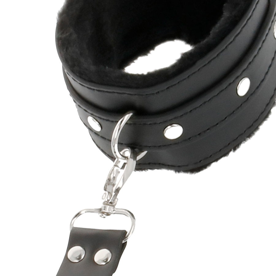 Menottes en cuir pour pieds et mains — DARKNESS BONDAGE