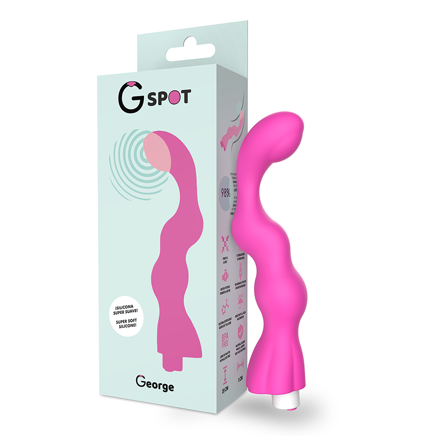 Vibrateur point G George en silicone — G-SPOT
