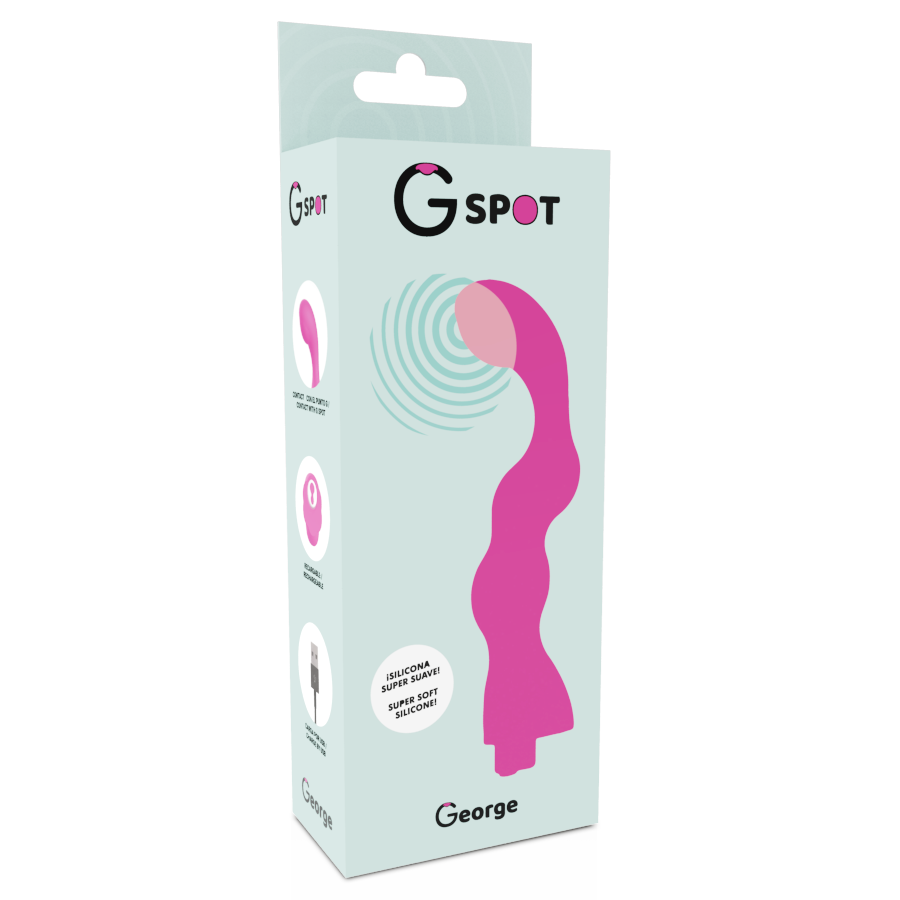 Vibrateur point G George en silicone — G-SPOT