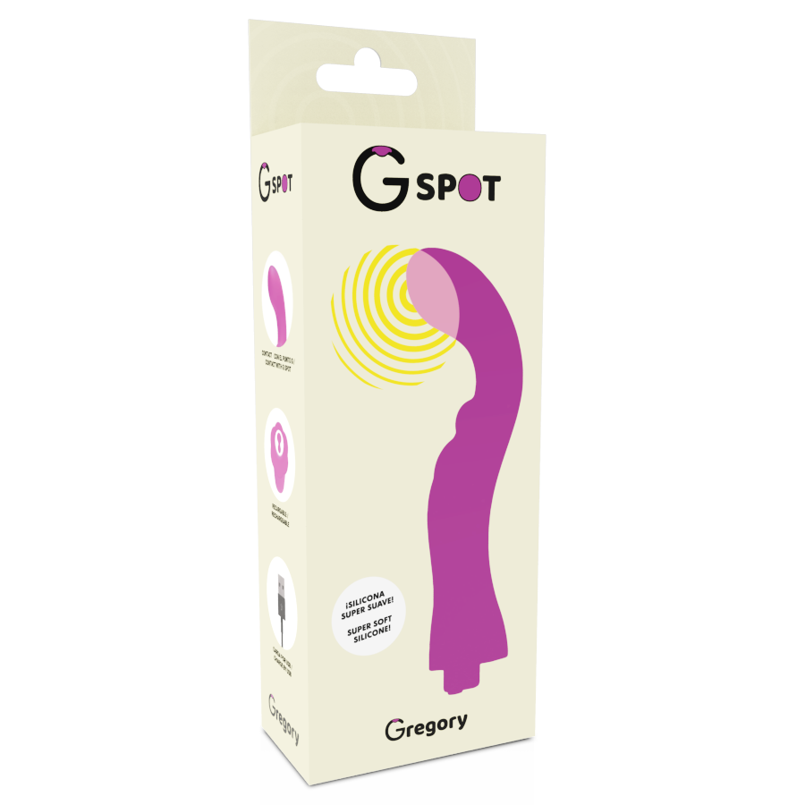 Vibrateur point G rechargeable Gregory — G-SPOT