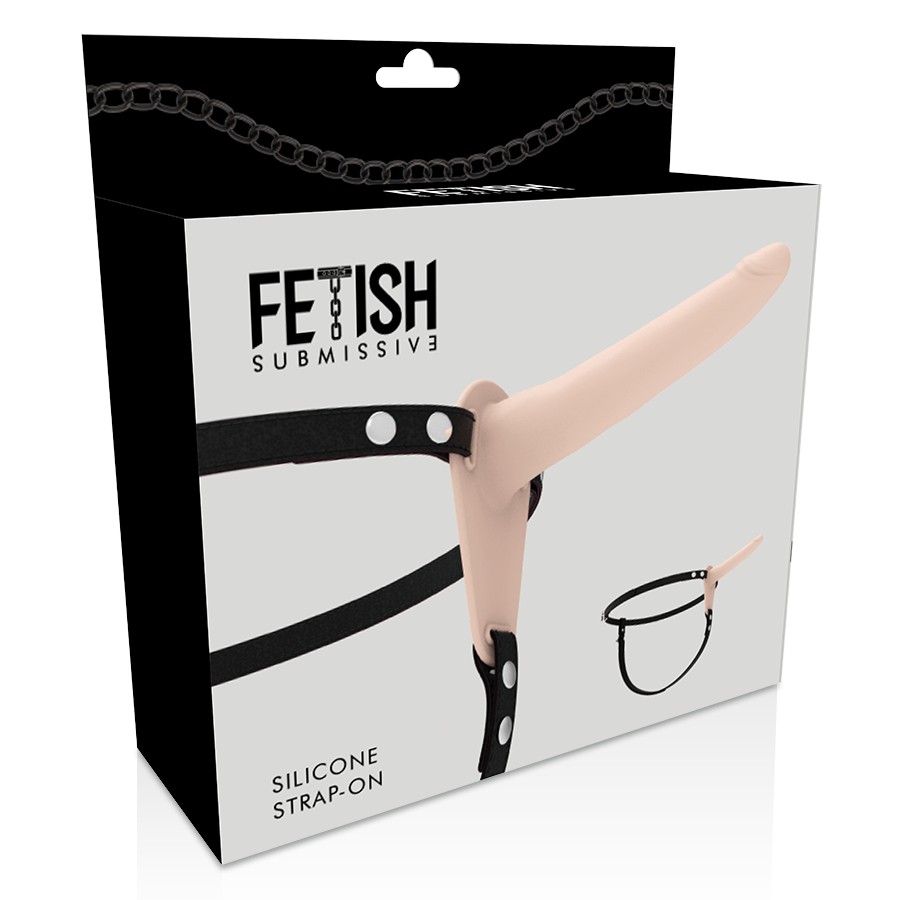 Harnais submissif en silicone 15 cm — FETISH SUBMISSIVE HARNESS