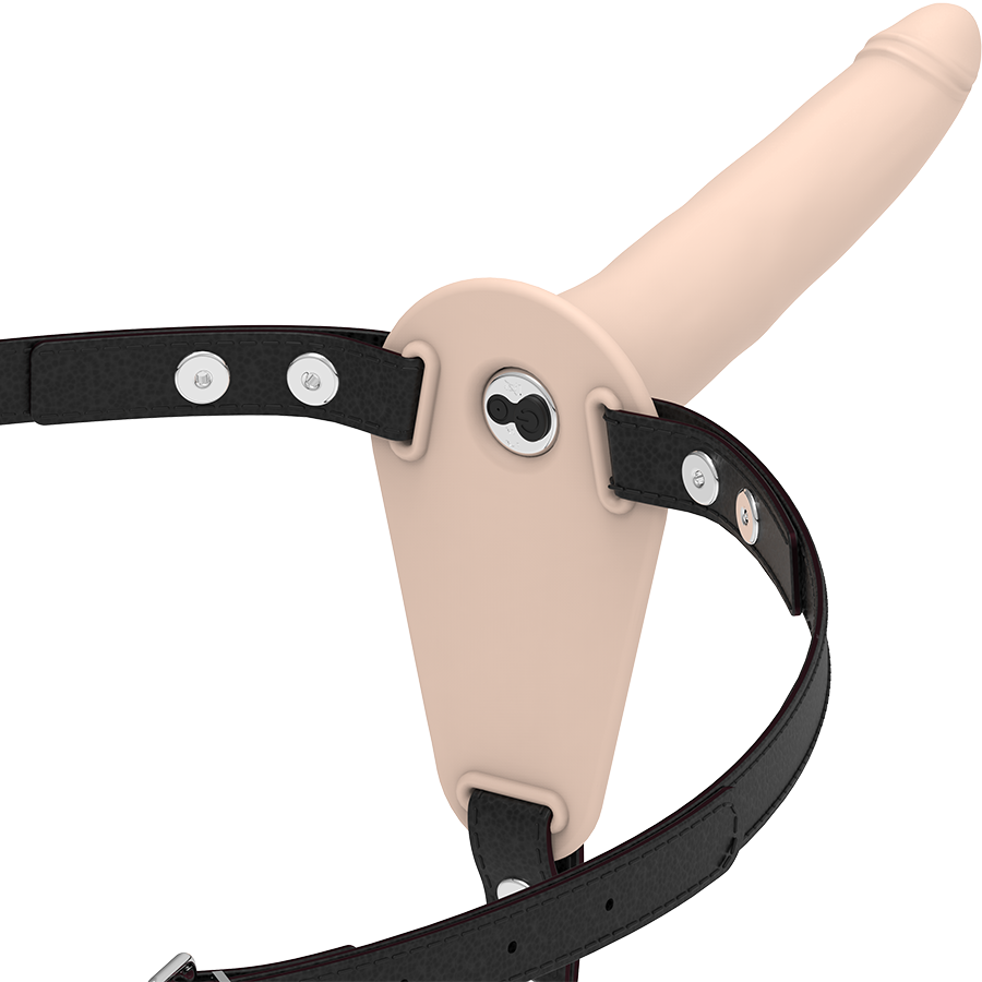 Harnais vibrant submissif en silicone 15 cm — FETISH SUBMISSIVE HARNESS