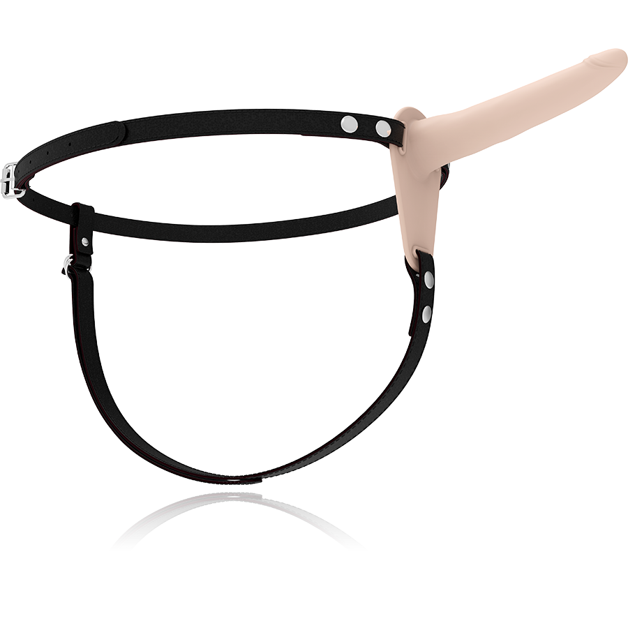 Harnais vibrant submissif en silicone 15 cm — FETISH SUBMISSIVE HARNESS