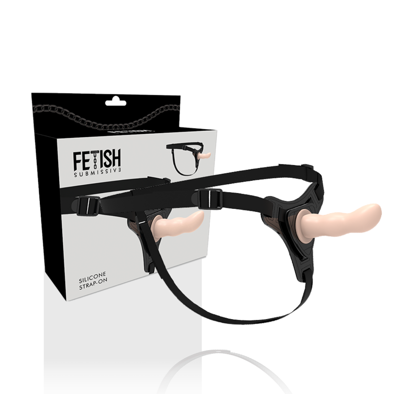 Harnais submissif en silicone à pointe effilée 12,5 cm — FETISH SUBMISSIVE HARNESS