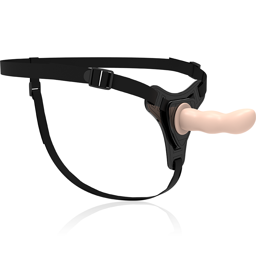 Harnais submissif en silicone à pointe effilée 12,5 cm — FETISH SUBMISSIVE HARNESS