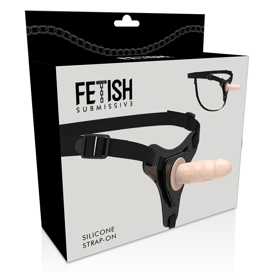 harnais de soumission en silicone — FETISH SUBMISSIVE HARNESS