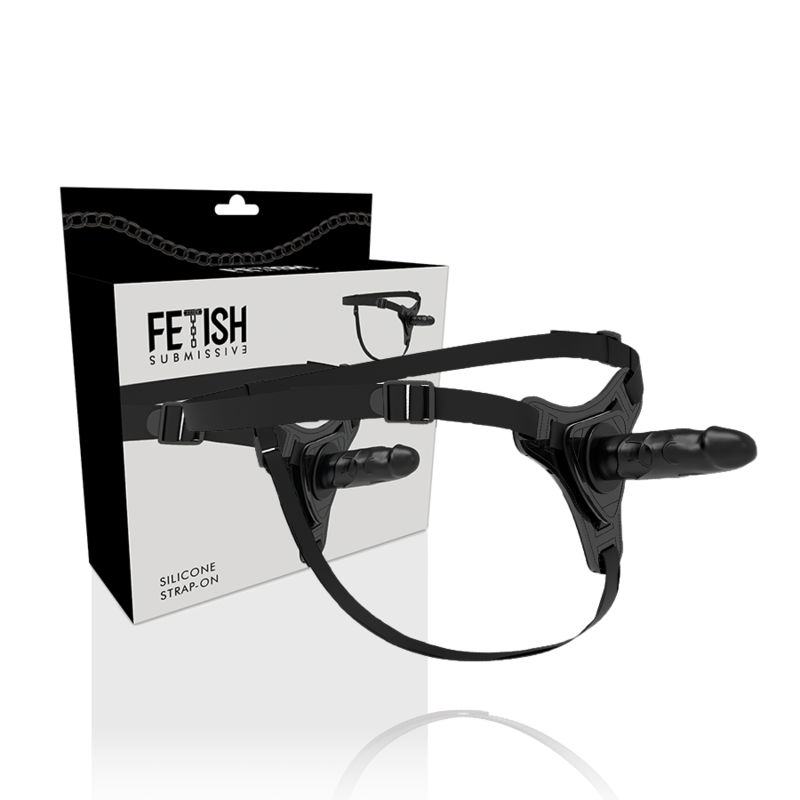 Harnais submissif en silicone réaliste 15 cm — FETISH SUBMISSIVE HARNESS