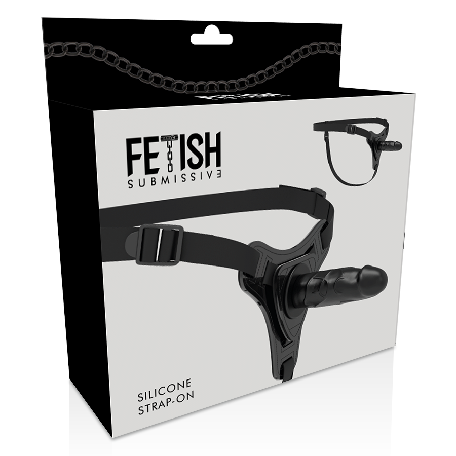 Harnais submissif en silicone réaliste 15 cm — FETISH SUBMISSIVE HARNESS