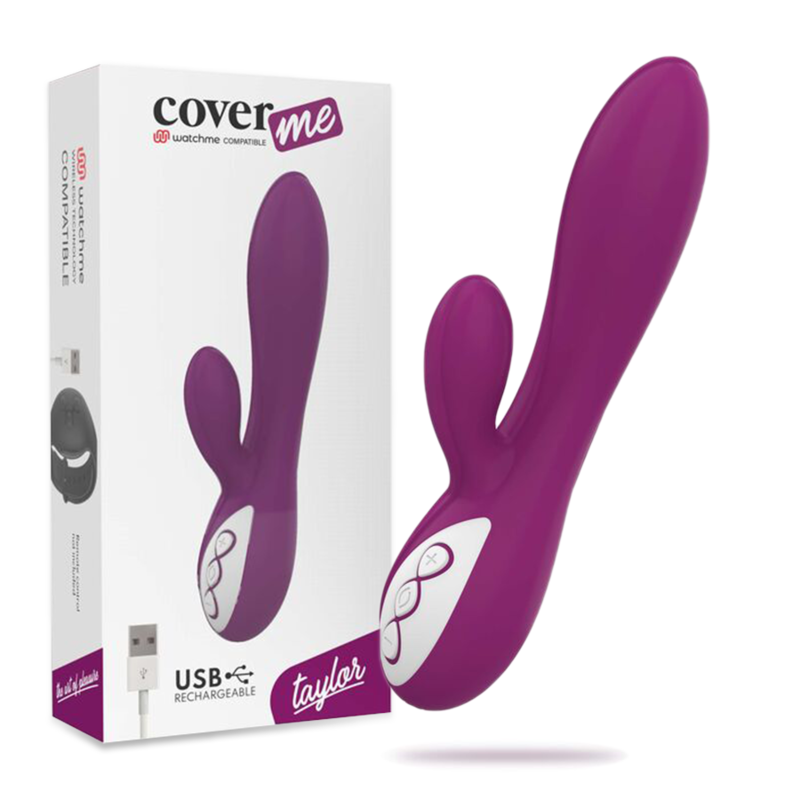 Vibromasseur duo discret avec télécommande — COVERME