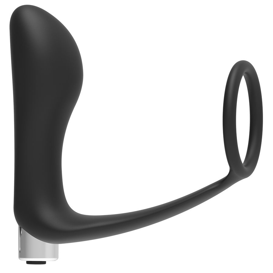 Vibromasseur prostatique rechargeable noir — ADDICTED TOYS