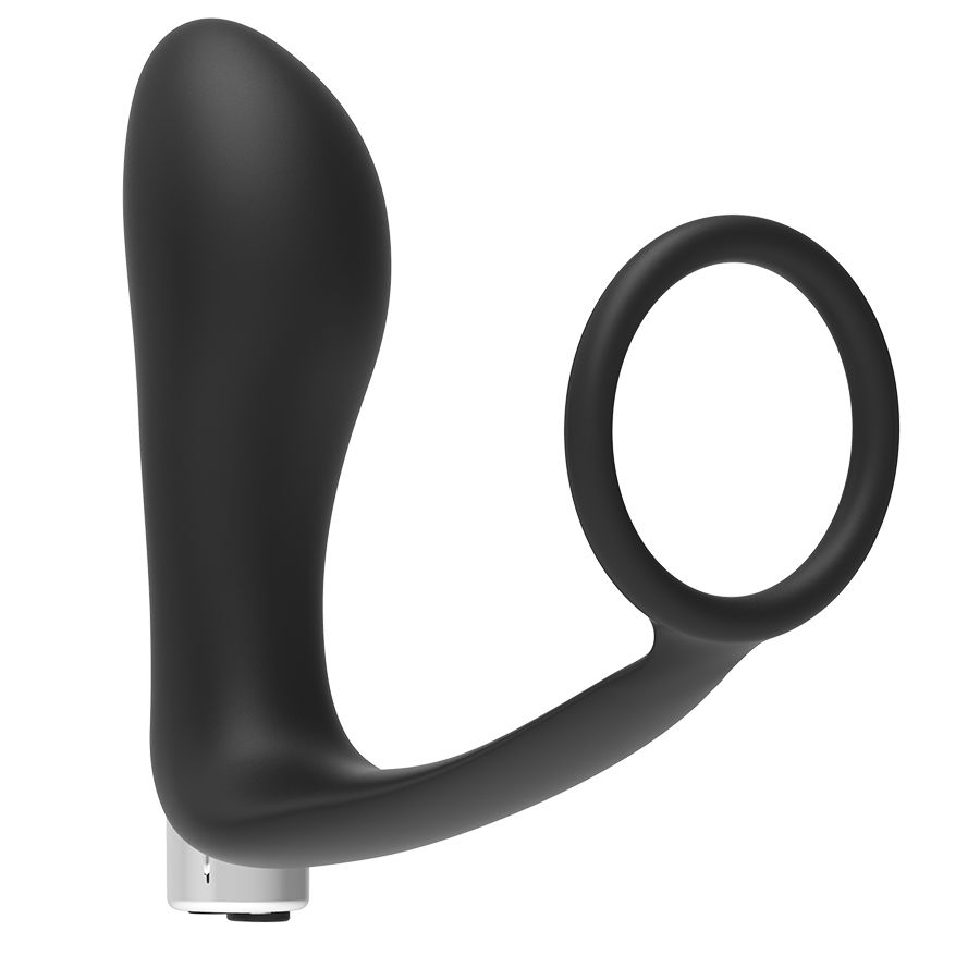 Vibromasseur prostatique rechargeable noir — ADDICTED TOYS