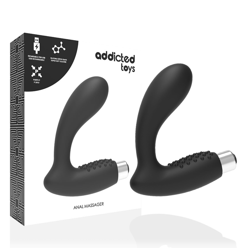 Vibrateur prostatique rechargeable modèle 5 — ADDICTED TOYS