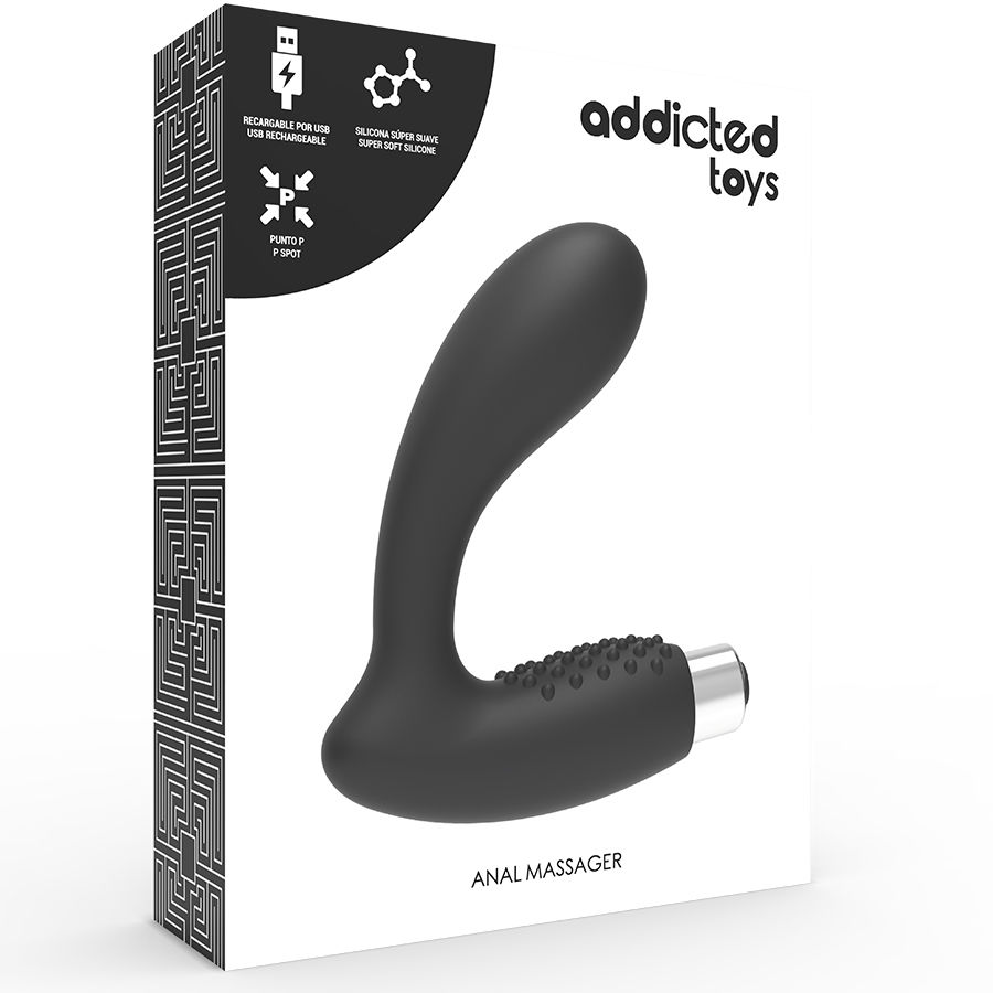 Vibrateur prostatique rechargeable modèle 5 — ADDICTED TOYS