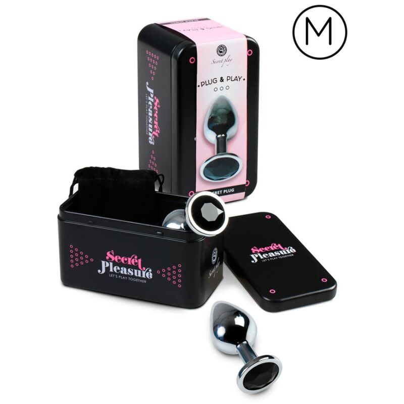 Plug anal en métal ultra-lisse — SECRETPLAY TOYS