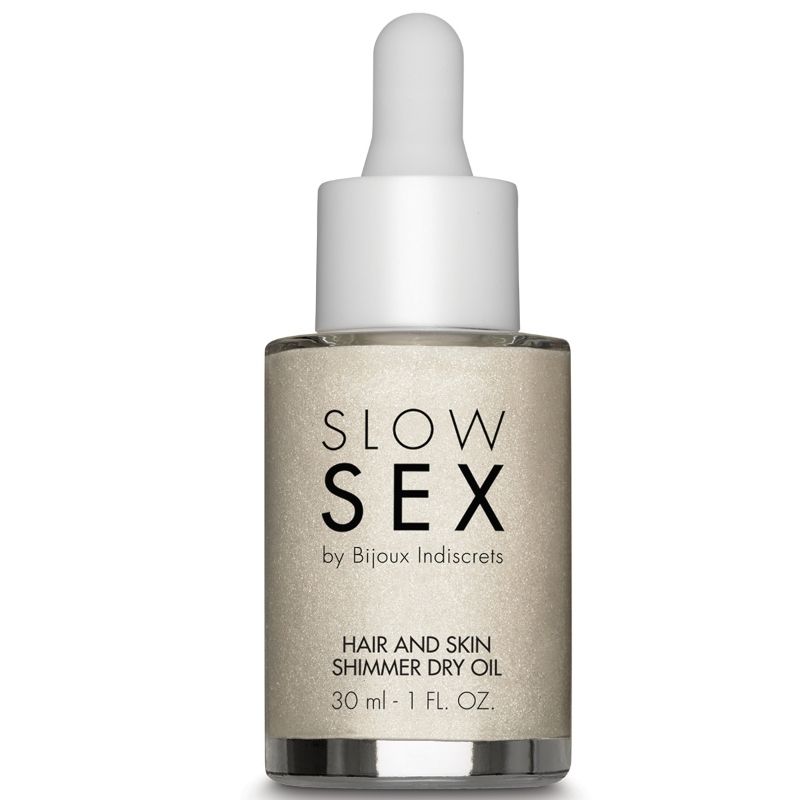 Aceite seca iluminadora multifunción Slow Sex 30 ml — BIJOUX SLOW SEX