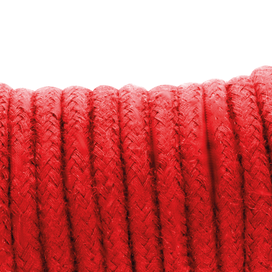 Corde japonaise en coton rouge 10 m — DARKNESS BONDAGE