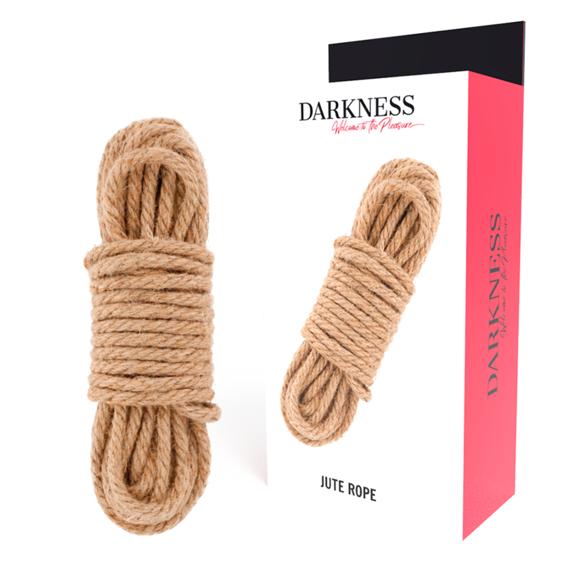 Corde de bondage japonaise en jute 10 mètres — DARKNESS BONDAGE