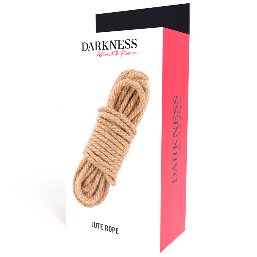 Corde de bondage japonaise en jute 10 mètres — DARKNESS BONDAGE