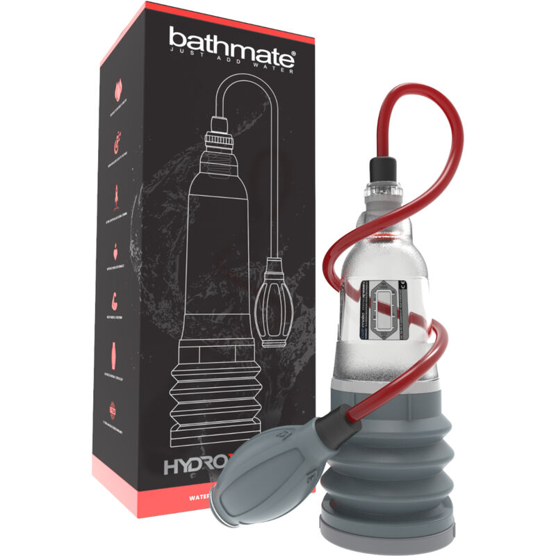 Pompe hydro-pénienne HydroXtreme 3 transparente — BATHMATE