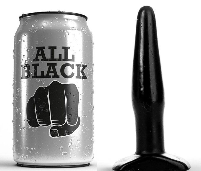 Bouchon anal starter noir — ALL BLACK