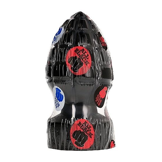 Plug anal grenade 14 cm — ALL BLACK
