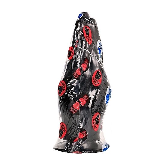 Gode de fisting noir ergonomique 21 cm — ALL BLACK